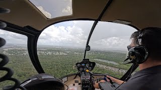 Flying over Orlando Florida in a helicopter 🚁 Pov ride