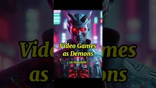 Ai Draws Games as Demonst! #ai #demons #games #shorts