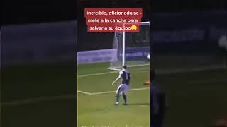 Aficionado salva a su equipo 😱