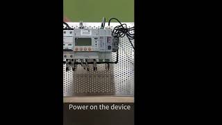 Acrel Electric | Wiring and Debugging Video of ADL100-EY Single Phase Prepaid Energy Meter