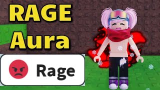 How to Get RAGE Aura in DRAG TO COMBINE [ All Steps RAREST Aura RECIPE Roblox ]