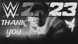 THANK YOU WWE2K23:)🖤🌸