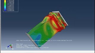 How to do Crash test simulation of hollow metallic tubes [Abaqus Explicit 6.13.1]