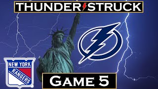 Tampa Bay Lighting New York Rangers Game 5. Can the Rangers Come Back? Can the Bolts Close in 6?