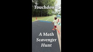 Homeschool Math: Word Problem Scavenger Hunt! #outwiththeabcs #homeschooling #math