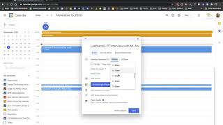 P/T Interview Scheduling: Quick Access to your Google Meets