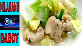 HOW TO COOK NILAGANG BABOY SUPER SARAP- PORK NILAGA RECIPE | FILIPINO PORK STEW  | ONCHO'S KITCHEN👍