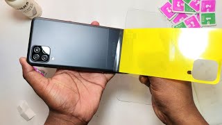 Samsung M12 Beck Poli // Beck Screen Protector || Best Beck Paper In Mobile