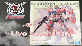 Narrative Gundam C-Packs assembly ~