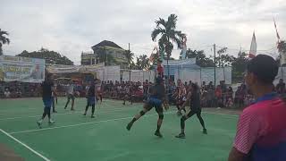 Pertandingan Volleyball  Seru Kota Baru Vs Sei Jering