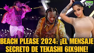 Beach Please 2024: ¡Tekashi 6ix9ine lanza BOMBAZO contra COMUNICADORES DE LA República Dominicana!