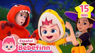 🎃¡Cantemos Canciones de Halloween en español e inglés! | Canciones Infantiles | Bebefinn en español