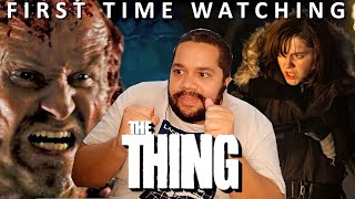 THE THING (2011) REACTION | First Time Watching | Mary Elisabeth Winstead it's amazing here!