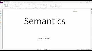 شرح مادة Semantics لطلاب تربية واداب انجليزى - الفرق بين semantics & pragmatics - utterance-sentence