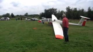 Double glider start with winch