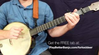 Forked Deer - Clawhammer Banjo - Full FREE Lesson & Tab