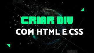 Como criar uma DIV(caixa) com HTML5 e CSS3? #html #css #web