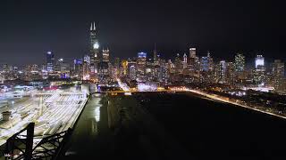 Chicago Night Views - 4K Chicago