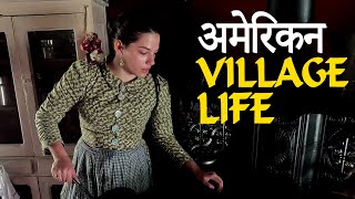 Life on अमेरिकन Farm House in a village| Historic Far house in USA