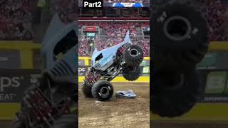 Monster Truck crazy movement 2022 part 2 #viral #short #scropio #thar #car