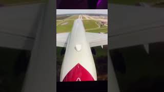 Virgin A350 landing at Orlando (tail cam/landing gear view)