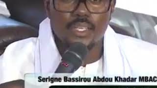 Pour un éventuel report du magal, Serigne Bass Abdou Khadre recadre les détracteurs....