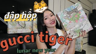 ĐẬP HỘP BỘ SƯU TẬP GUCCI TIGER 2022 | Unboxing | MIMI OFFICIAL