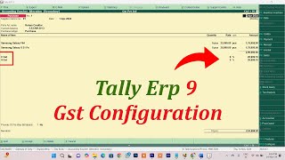 How to Set GST Details in Tally erp 9; New Tally erp9 | gst in tally erp9