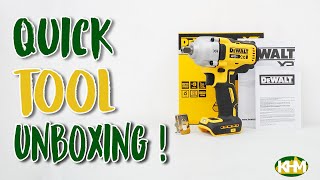 Quick Unboxing Dewalt DCF892N 20V Cordless Impact Wrench 12 Bare 812Nm