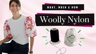 Woolly Nylon Thread: What is it & How and Why to use it