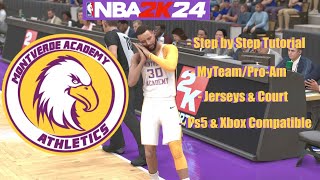 NBA 2k24 - Best MyTeam/Pro-Am - Jerseys Montverde Academy