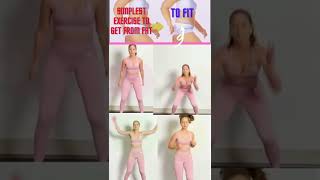 Simple Exercise To Lose Belly fat Fast at Home | Fitness  #shorts