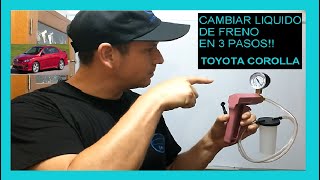 Como CAMBIAR  el LIQUIDO de FRENOS de un automóvil.