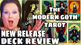 NEW RELEASE TAROT DECK REVIEW - Modern Goth Tarot - Beyond Authentic Tarot