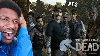 THAT DID NOT JUST HAPPEN!!! 😭 | The Walking Dead Season 1 Episode 4 | Pt.2