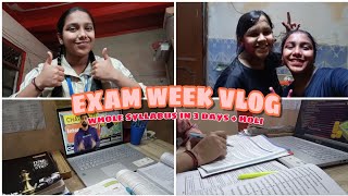 exam week vlog | Term 2 Business studies class 11 preparation 2023 | Liza kansal ✨