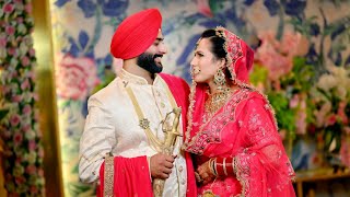 LATEST WEDDING HIGHLIGHT || GURPREET & VISHAKHA || GS PHOTOGRAPHY MOHALI || MOB : 9814141505