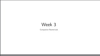 Week-3 | Tutorial | MLT