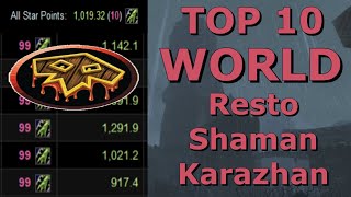 TBC Classic Resto Shaman - 10th World Parse Karazhan