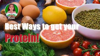 Best ways to get your Protein #protein #proteinsources #healthy