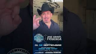 José Manuel Figueroa ya listo para este 1ero de septiembre en Pico Rivera Sports Arena🐎🔥