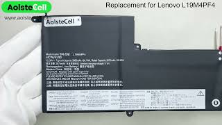 Replacement battery for Lenovo L19M4PF4 15.36V 60.7Wh 4 cells