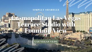 Cosmopolitan Las Vegas | Terrace Studio with Fountain View (Strip View)