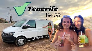 TRAVELLING TENERIFE IN A CONVERTED VOLKSWAGEN VAN!