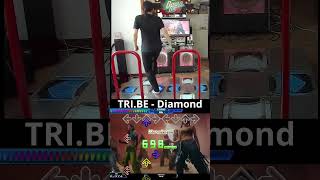 TRI.BE - Diamond   GAME  STEPMANIA PLAY #DiamondChallenge #TRI_BE #diamond #kpop