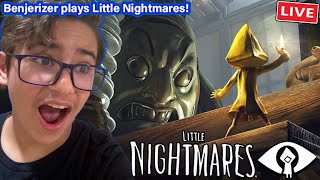 PLAYING LITTLE NIGHTMARES FOR THE FIRST TIME!!! (Live)