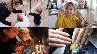 BABAANNESİNİN DOĞUM GÜNÜNÜ KUTLADI🥰 AİLECE KUTLAMA🎉 YENİ TIRNAKLARIM😍 VLOG