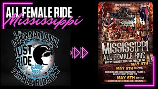 MISSISSIPPI ALL FEMALE RIDE 2023: Challenges, Fellowship, and thunderstorms