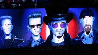 U2 - Hold Me Thrill Me Kiss Me Kill Me. Bercy, Paris. September 8, 2018 (Multicam HD).