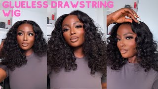 MOST COMFORTABLE GLUELESS WIG EVER! VERY BEGINNER FRIENDLY FT WOWAFRICAN